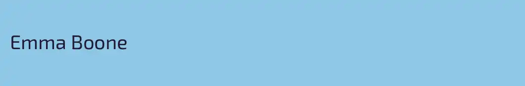 Emma Boone